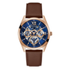 Guess Tailor Brown Leather Watch